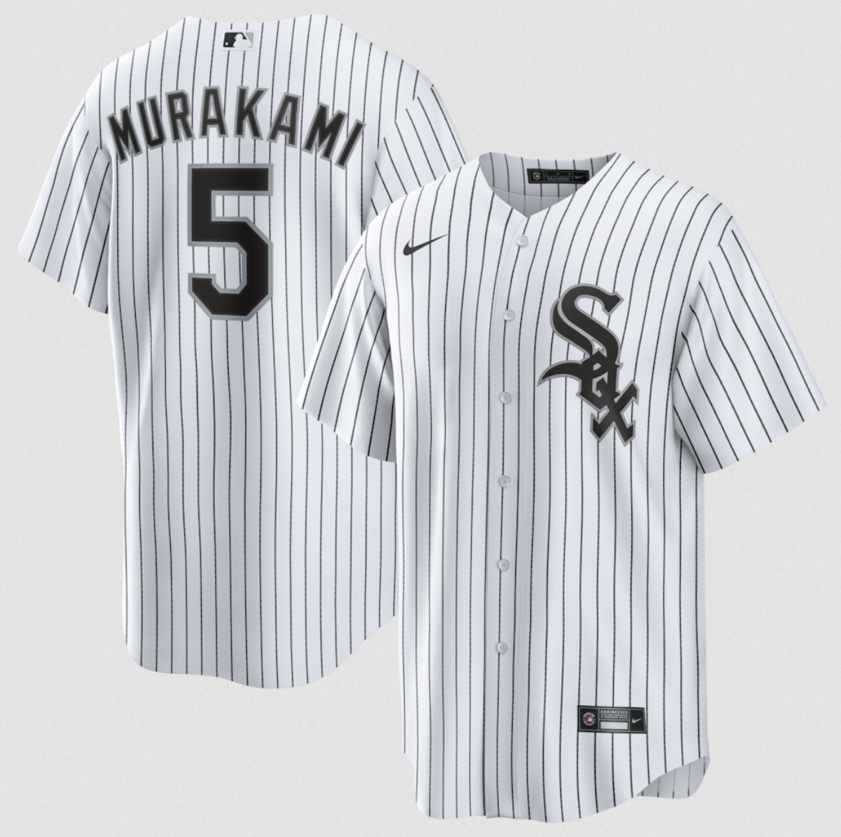 Men's White Chicago White Sox #5 Munetaka Murakami Cool Base Stitched Baseball Jersey